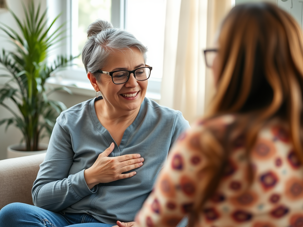 A supportive therapist engaging in a one-on-one session with an individual with intellectual and developmental disabilities, promoting mental health awareness and well-being.